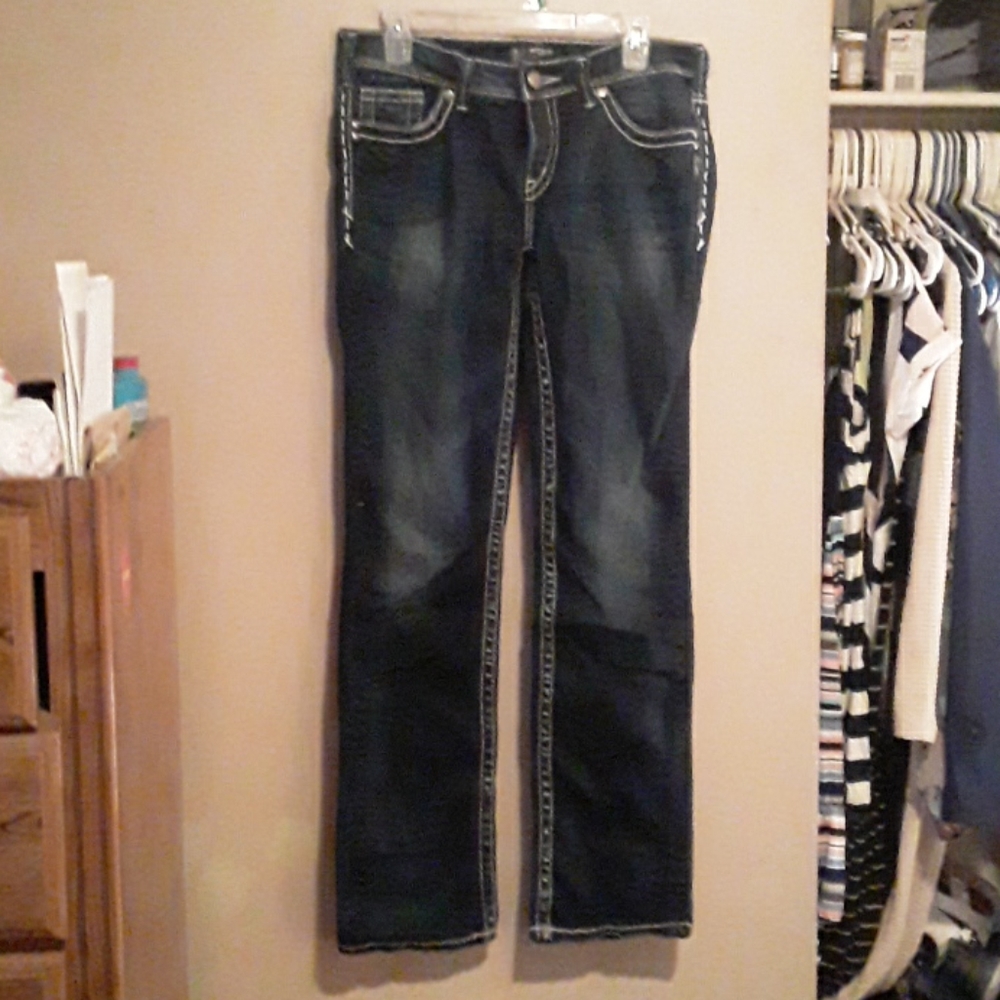 Silver jeans